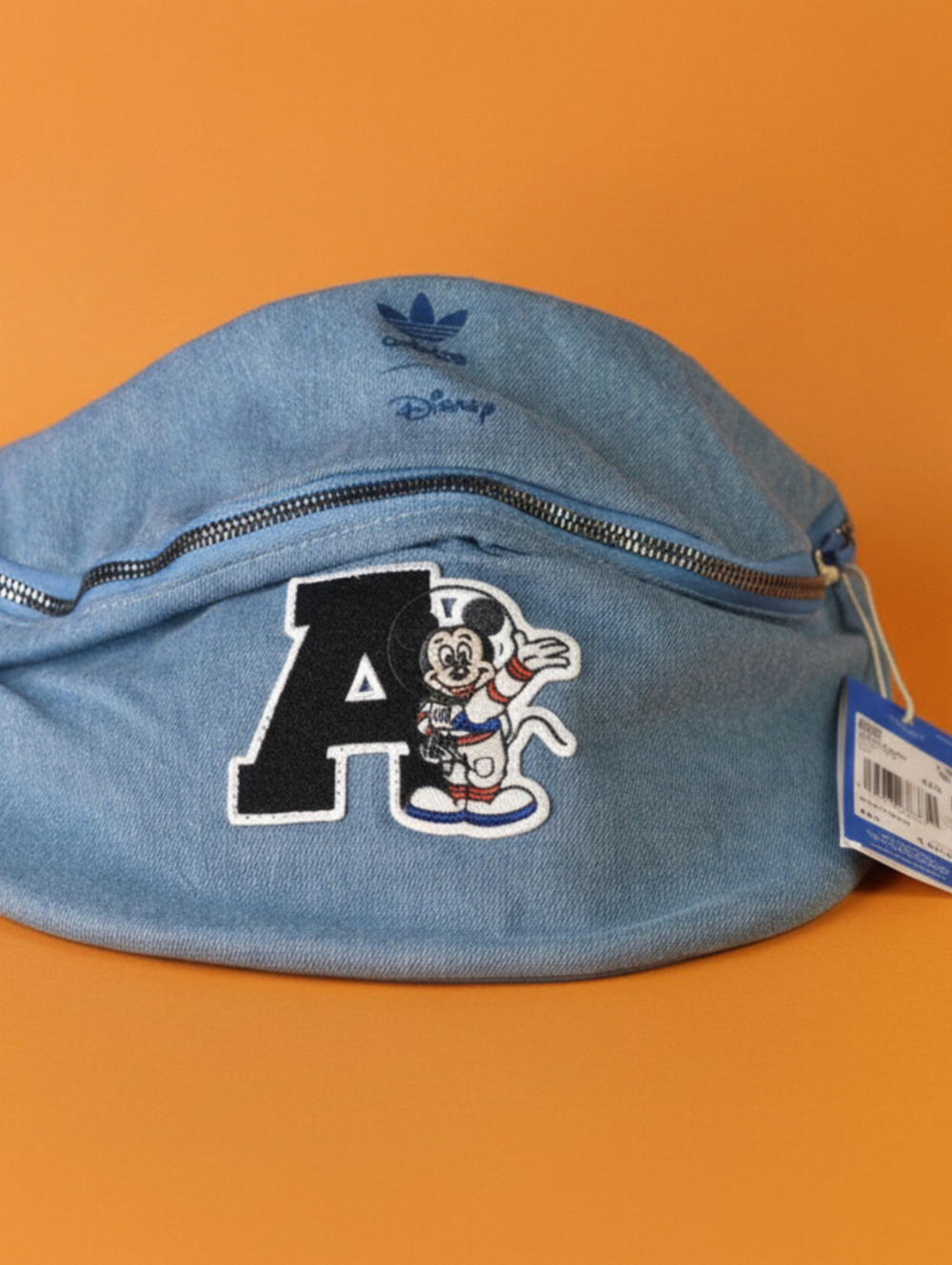 Adidas Originals x Disney Denim Fanny Waist Bag | MSRP: $65 - Picture 5 of 8